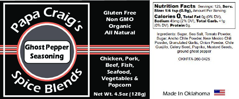 Ghost Pepper Seasoning