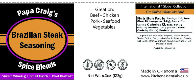 Brazilian Steak Seasoning