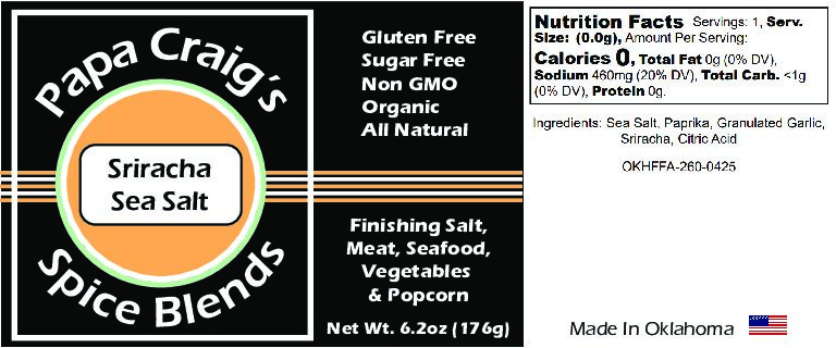 Sriracha Sea Salt
