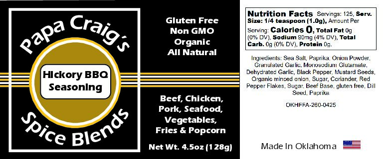 Hickory BBQ Seasoning