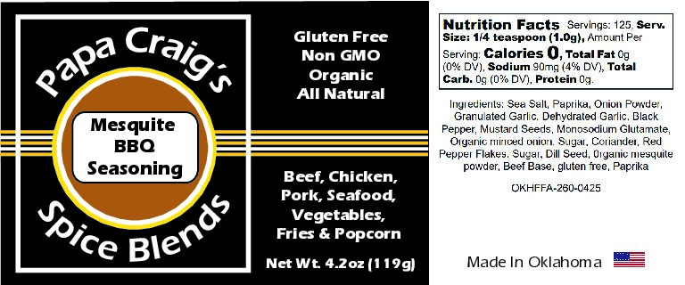 Mesquite BBQ Seasoning