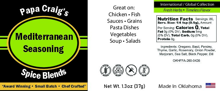 Mediterranean Seasoning