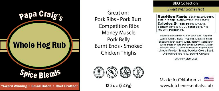 Whole Hog Rub
